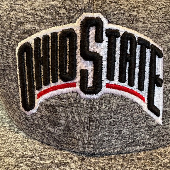 Unbranded Other - Ohio State Buckeyes Hat Heather Gray Space Dye Adjustable Baseball Cap NCAA